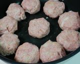 煮込みハンバーグdeワンポットパスタ作り方3写真