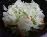 山盛り野菜&ベーコン♪中華風ミルクスープ作り方5写真