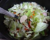 山盛り野菜&ベーコン♪中華風ミルクスープ作り方6写真