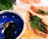 海苔佃煮を挟んだささみ焼き作り方1写真