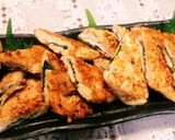海苔佃煮を挟んだささみ焼き作り方6写真
