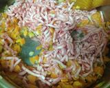 ひき肉・にんじん・ひよこ豆の混ぜご飯作り方4写真