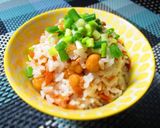 ひき肉・にんじん・ひよこ豆の混ぜご飯作り方9写真