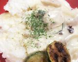 簡単10分！チキンときのこのクリーム煮作り方8写真