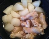 大根と手羽元の煮物作り方5写真