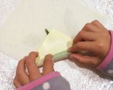 簡単＊くるっとかりかり＊しそチーズ作り方3写真