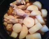 大根と手羽元の煮物作り方6写真
