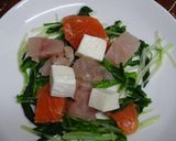 セリとマグロのカルパッチョ作り方4写真