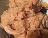 平茸の炊き込み発芽玄米ご飯作り方6写真