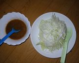 キャベツと醤油仕立てきな粉のドレッシング作り方6写真