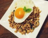 お店の味＊ガパオライス作り方4写真