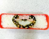◎青菜ふりかけでクリスマスチック弁◎作り方6写真