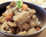 鶏とじゃがいものくずし煮作り方8写真