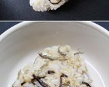 発芽米で焼きおにぎり＊たまごスープ茶漬け作り方2写真