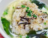 発芽米で焼きおにぎり＊たまごスープ茶漬け作り方4写真