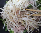 にんにくの芽ともやしと豚肉の甜麺醤炒め♪作り方6写真