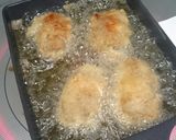 薄切り肉でトロけるクリチ入り豚カツ❤作り方5写真