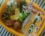 キャラ弁☆ミニオン☆簡単☆作り方1写真