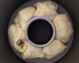 HB!シフォン型でさつまいものちぎりパン作り方5写真