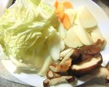 具だくさん　和＊中華スープ作り方1写真