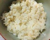 温玉とろろに、しらすと胡桃のっけ発芽米丼作り方4写真