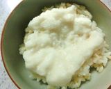 温玉とろろに、しらすと胡桃のっけ発芽米丼作り方5写真