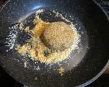 残りご飯でミンチカツランチ風作り方5写真