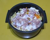 鶏もも肉の炊き込みご飯作り方4写真