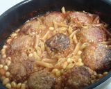 煮込みハンバーグdeワンポットパスタ作り方7写真