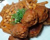 煮込みハンバーグdeワンポットパスタ作り方8写真