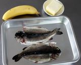 ニジマスのムニエル　バナナ添え作り方1写真