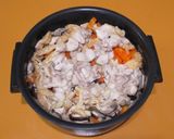 鶏もも肉の炊き込みご飯作り方5写真