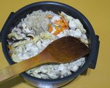 鶏もも肉の炊き込みご飯作り方6写真