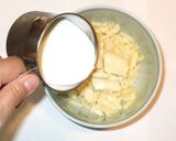 ベイクドチーズケーキ♪簡単おやつ!炊飯器作り方3写真