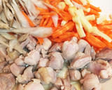 簡単♪♪きんぴら風☆鶏ごぼうの混ぜご飯♡作り方3写真
