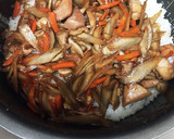 簡単♪♪きんぴら風☆鶏ごぼうの混ぜご飯♡作り方5写真