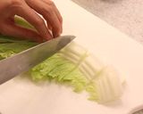 焼きもちで♪白菜トマト雑煮作り方4写真
