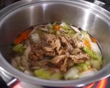 大豆のお肉でヘルシーあったかスープ作り方4写真