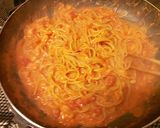 水漬けアルデンテで、トマトクリームパスタ作り方6写真
