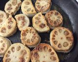 お弁当れんこんはさみ焼き作り方5写真
