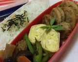 お弁当れんこんはさみ焼き作り方8写真