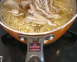 簡単松茸風味きのこスープパスタ作り方2写真