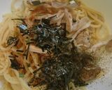 簡単松茸風味きのこスープパスタ作り方5写真