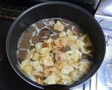牛すじ肉とこんにゃくの味噌煮作り方4写真