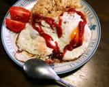節約中の1人ランチ♡和風簡単オムライス*作り方5写真