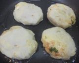 リメイク里芋の煮物でチーズお焼き作り方2写真
