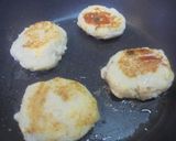 リメイク里芋の煮物でチーズお焼き作り方3写真