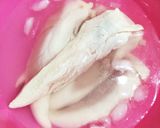 簡単ランチ♪鳥ささみのわさび漬け丼作り方3写真