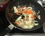 そうめんの創味シャンタン炒め作り方2写真