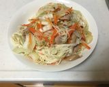 そうめんの創味シャンタン炒め作り方4写真